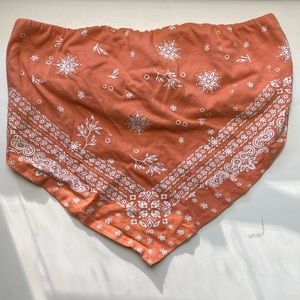 Bandana Tube Top Forever 21